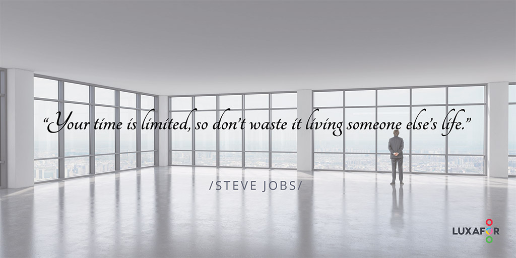 Motivational quote: Your time is limited