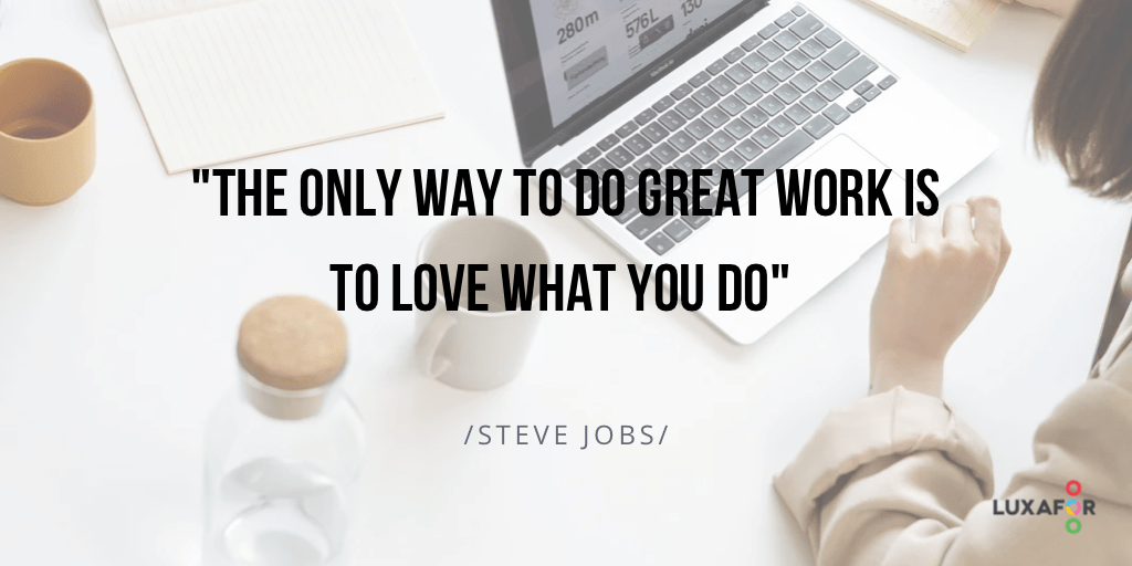 Wisdom Quote about success and great work