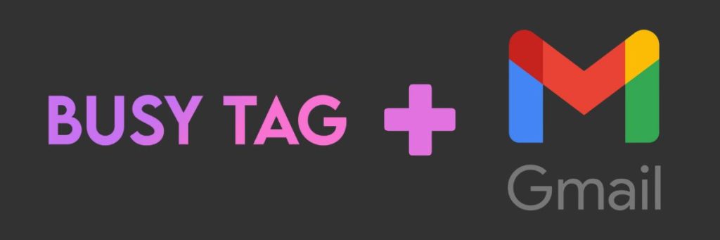Busy Tag use case image email