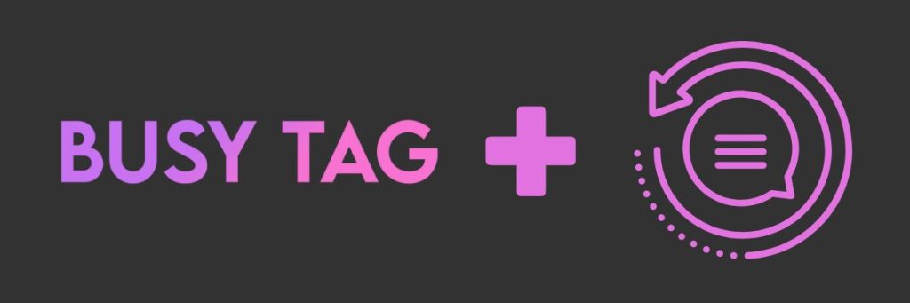 Busy Tag use case repeat